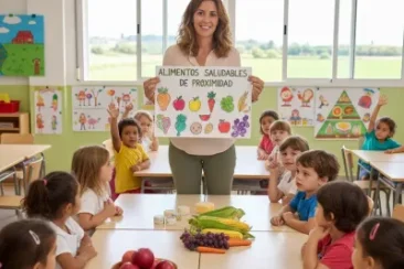 Alimentación saludable en colegios